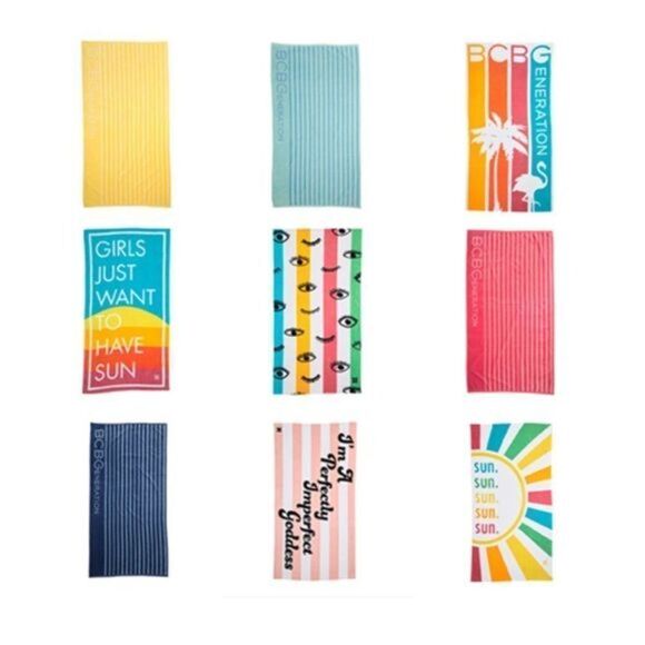 BCBG  Beach Towel - Picture 3 of 11